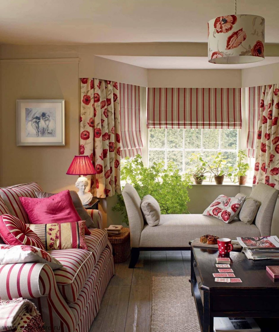 Laura Ashley римские шторы