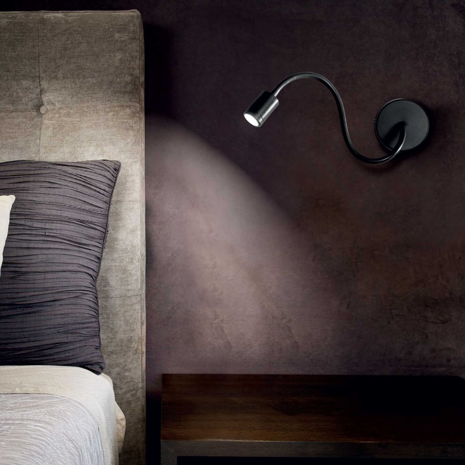 Бра ideal Lux Focus-2 AP Nero