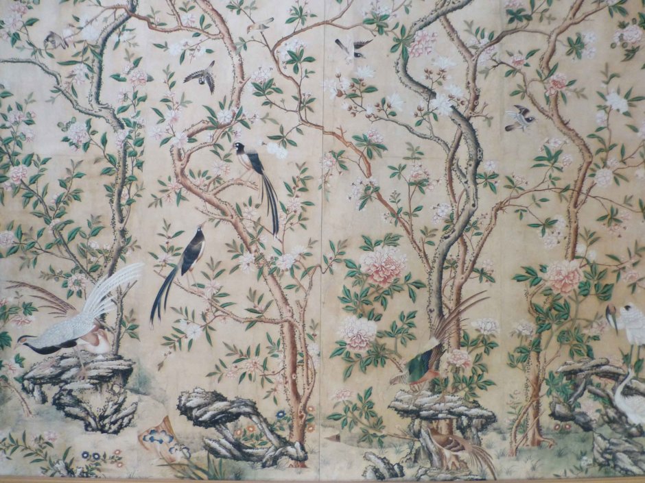 Chinoiserie Шинуазри паттерн