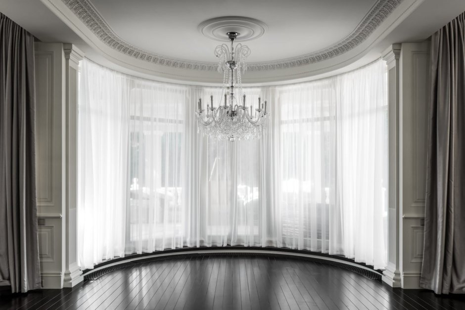 Шторы для эркерных окон