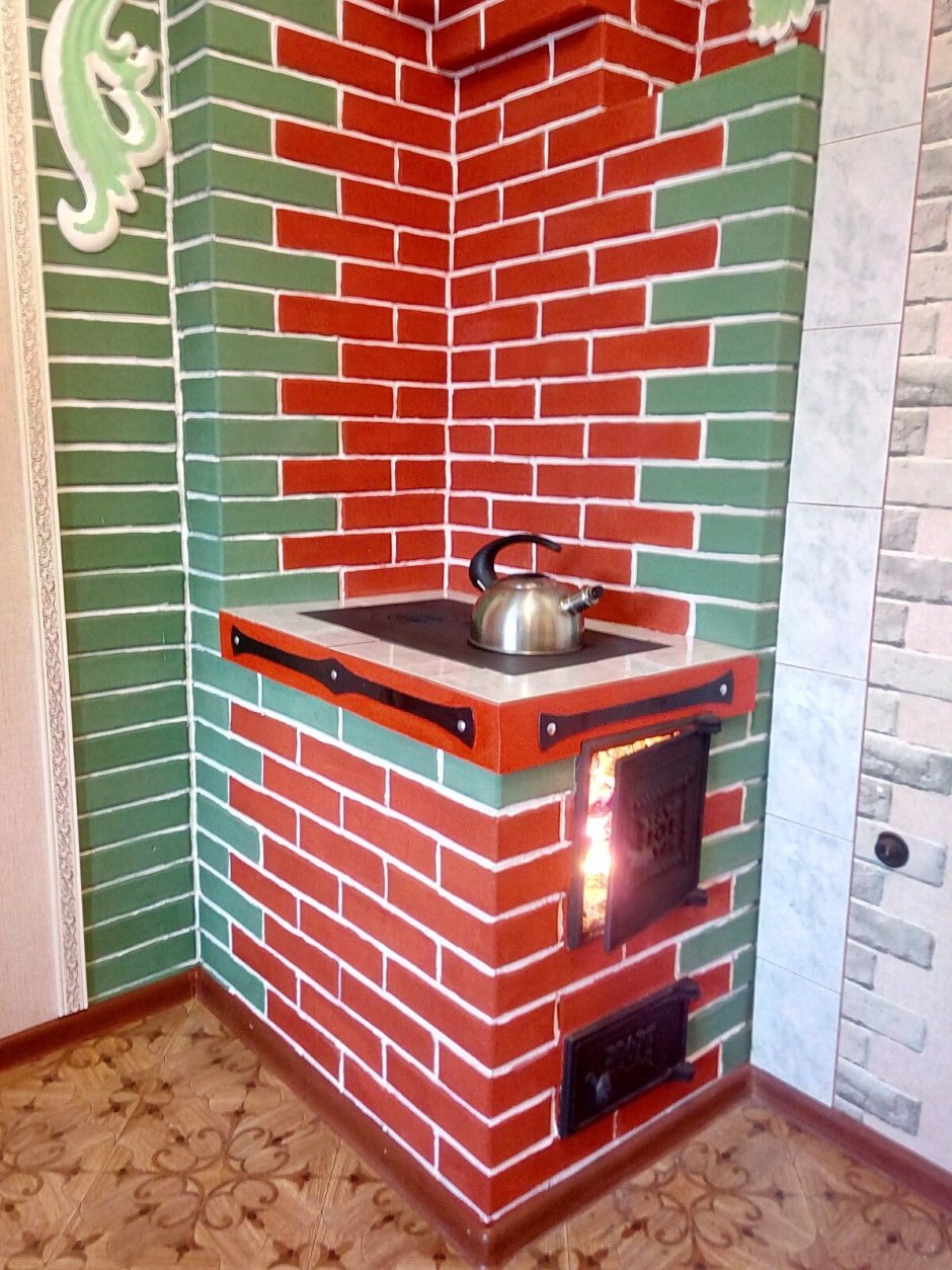 Печки для дома из кирпича