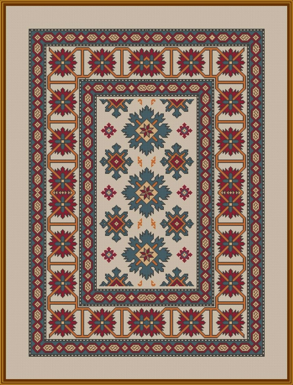 Ковер с крестиками