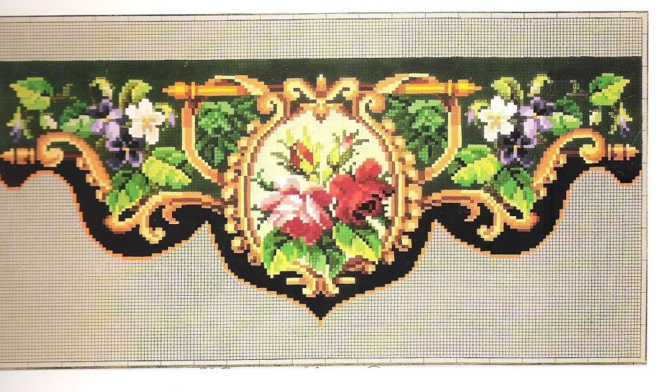 Ламбрекены starinnaya vishivka