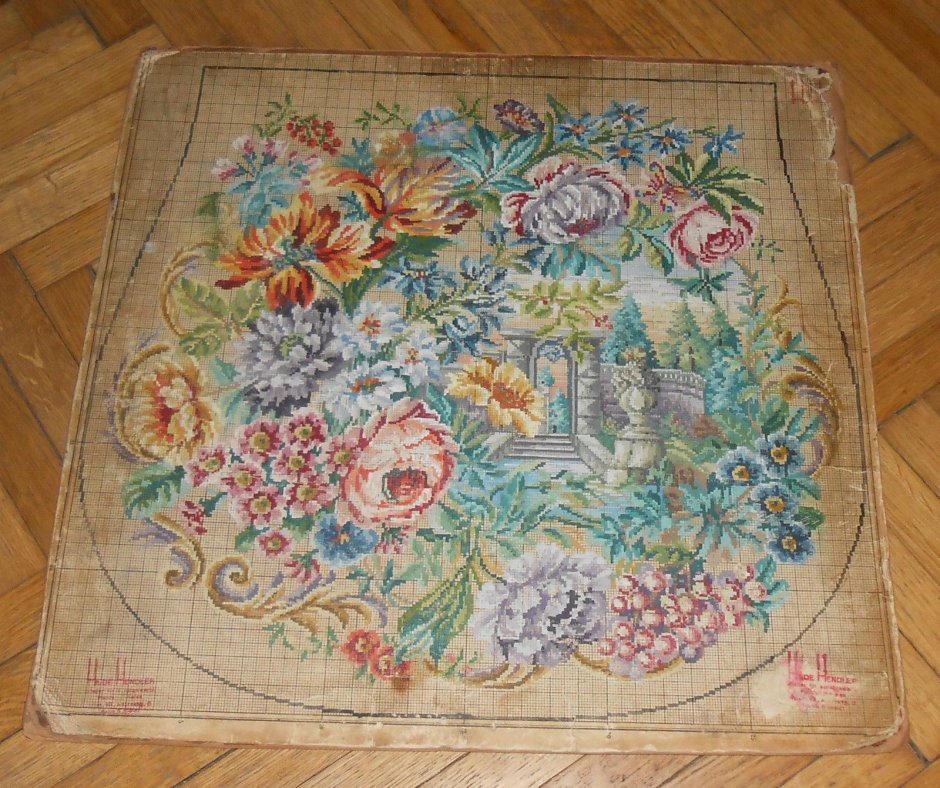 Antique Berlin work Sajou Stickvorlage pattern *3 (04/27/2011)