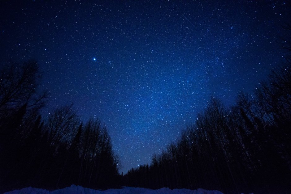 Обои на рабочий стол звездное небо
