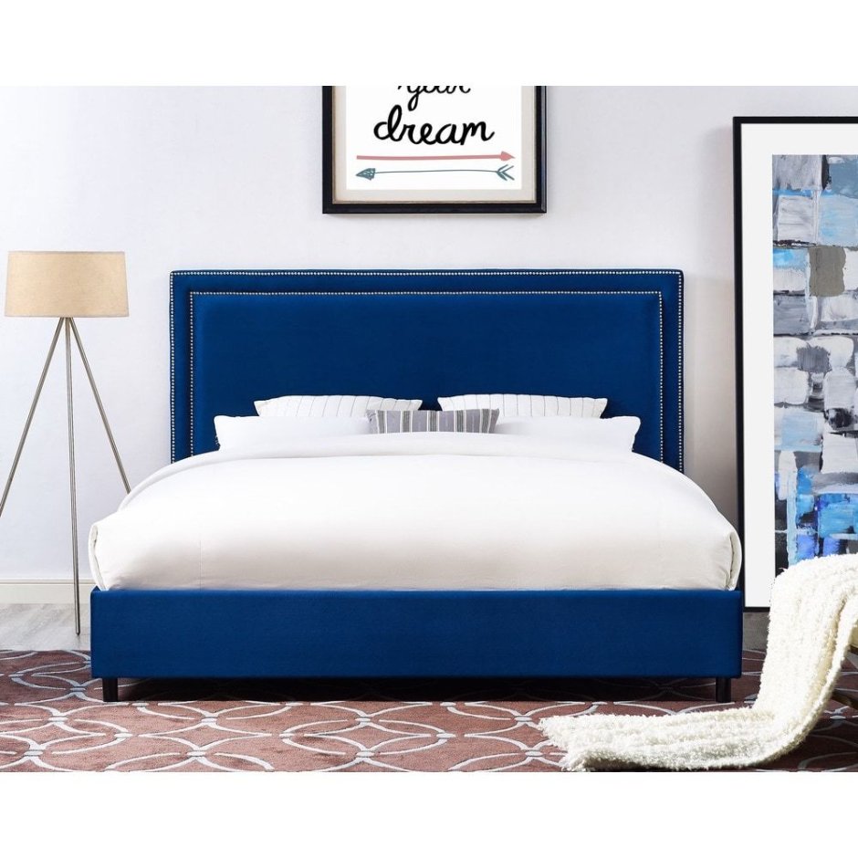 Кровать Пайл Velvet Blue