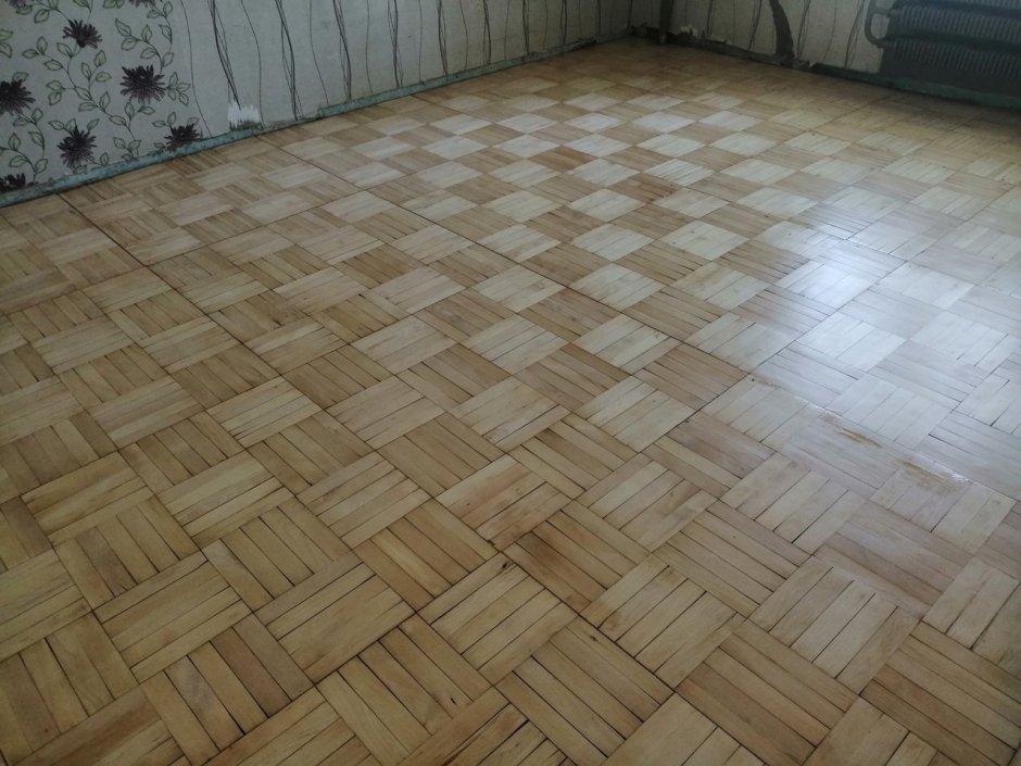 Советская паркетная доска из березы
