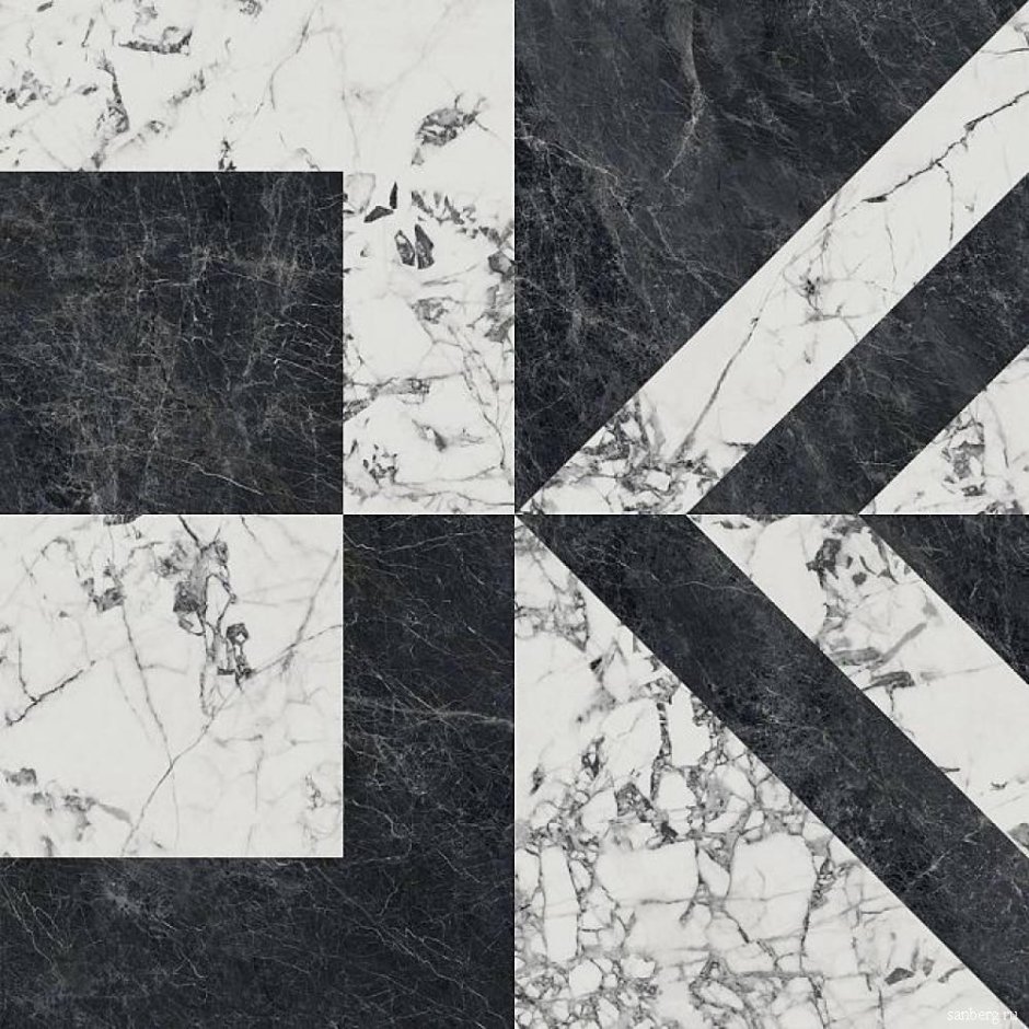 Плитка Бьянко Неро Kerama Marazzi
