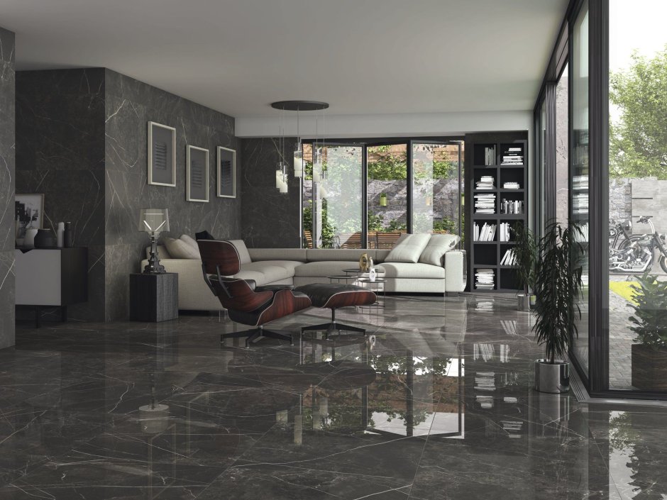 Black Jack Matt Rect 75x75 плитка