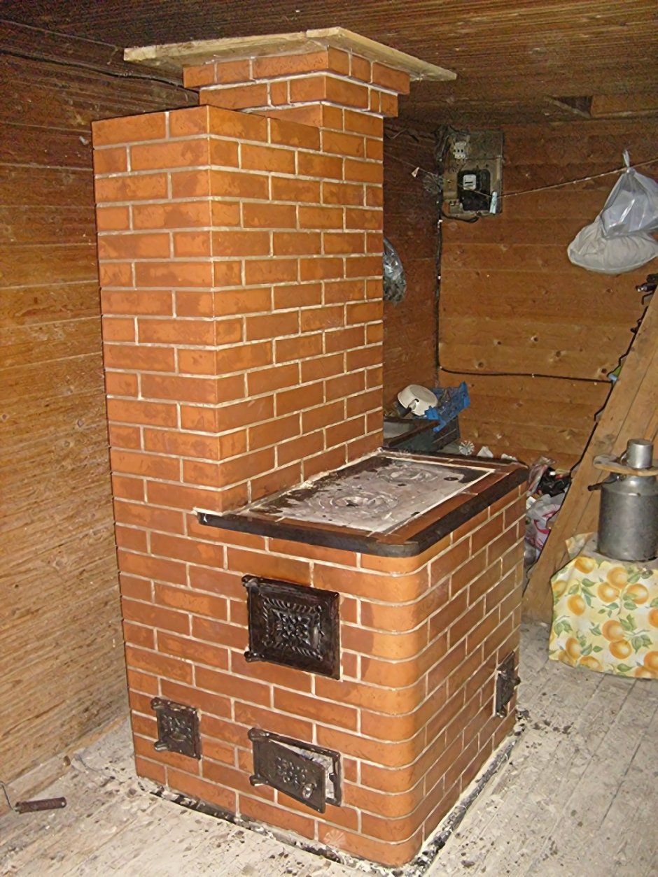 Печь для дачи из кирпича
