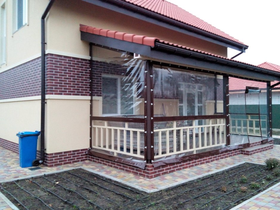 Мягкие окна для веранды