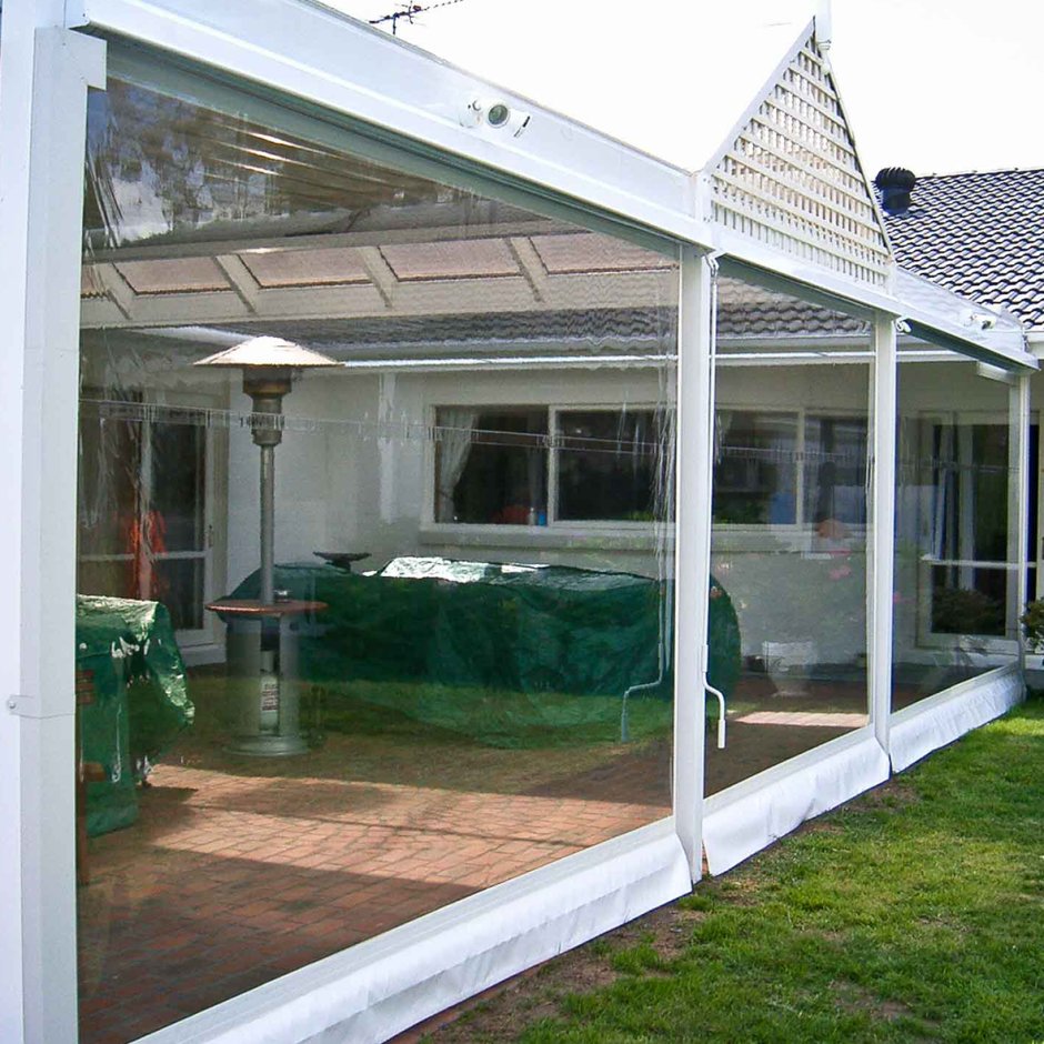 Transparent PVC film for Gazebos and Windows