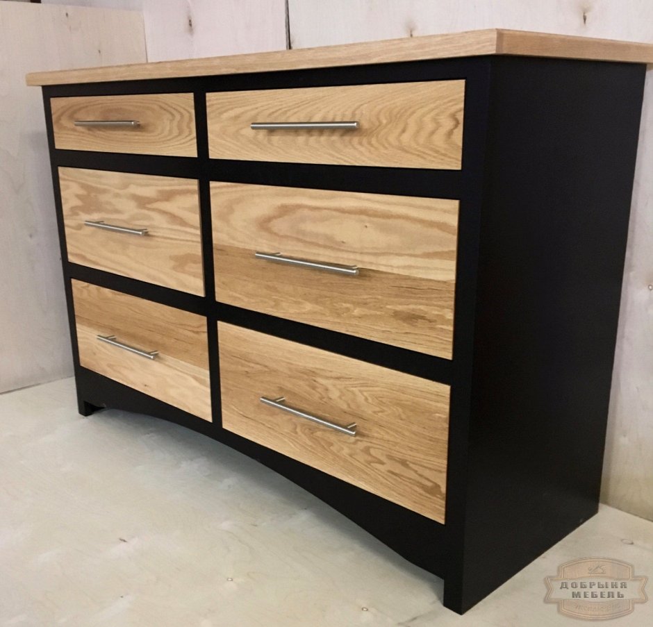 Комод лофт 5 Drawers дуб натур