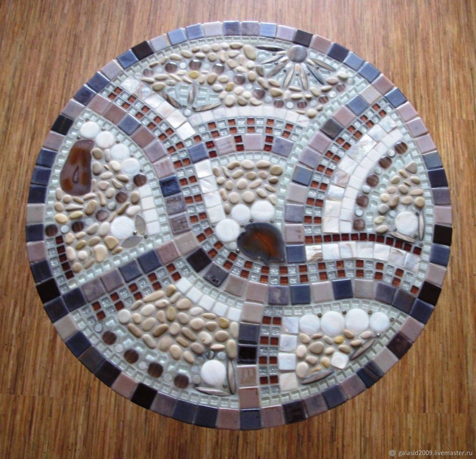 Столешница из керамической мозаики