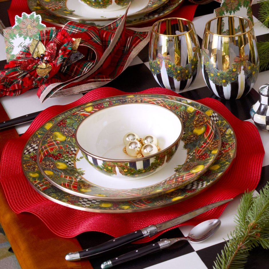 Новогодний сервиз Villeroy Boch