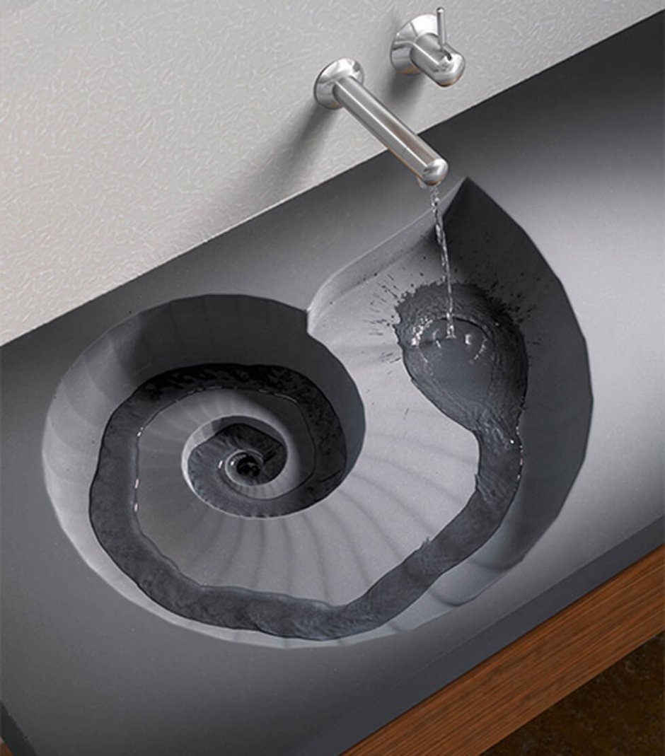 Раковина Hightech Design Ammonite washbasin