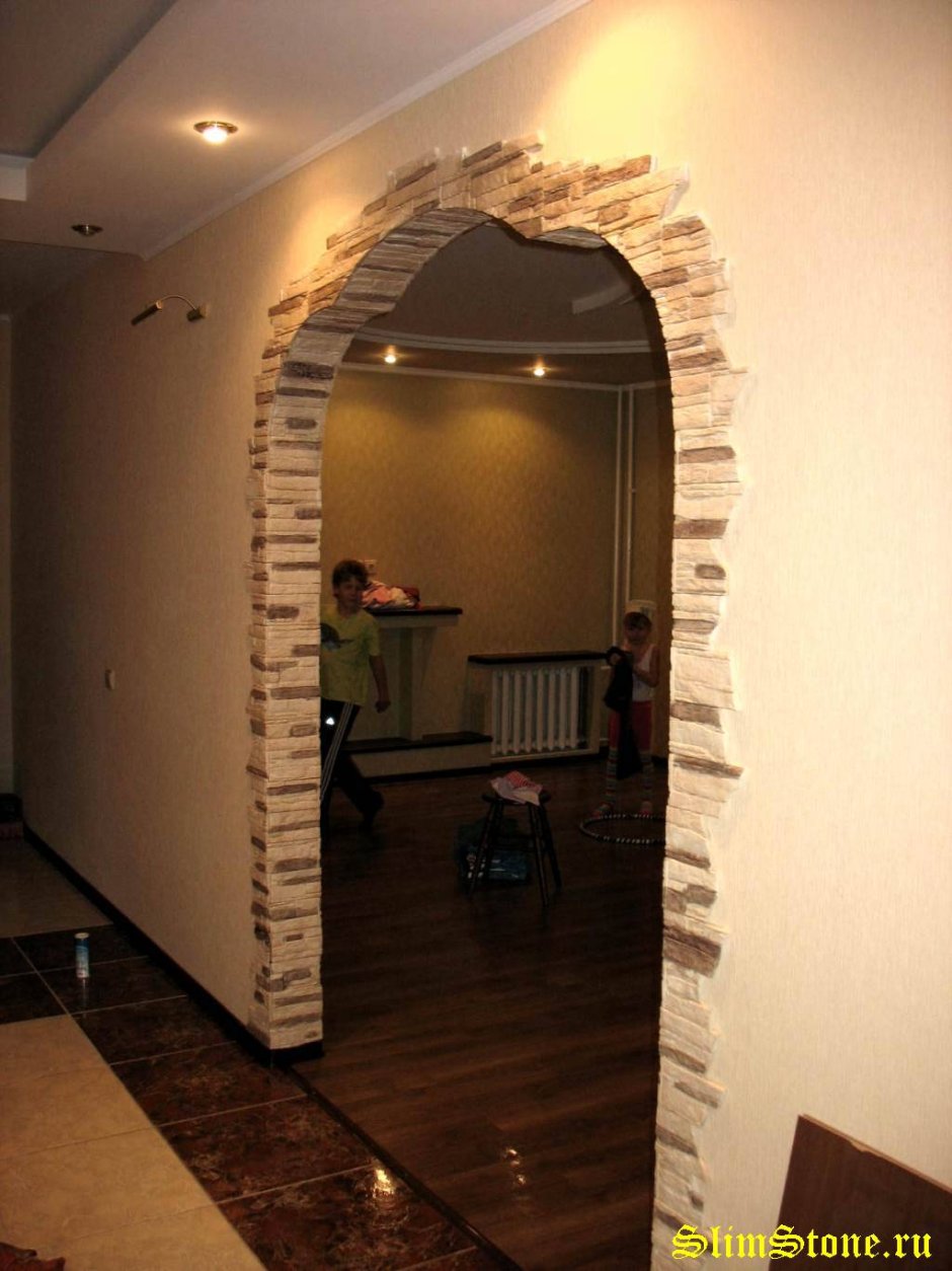 Отделка арки в квартире
