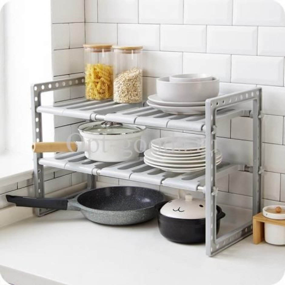 Стойка для хранения посуды Kitchen Storage Rack