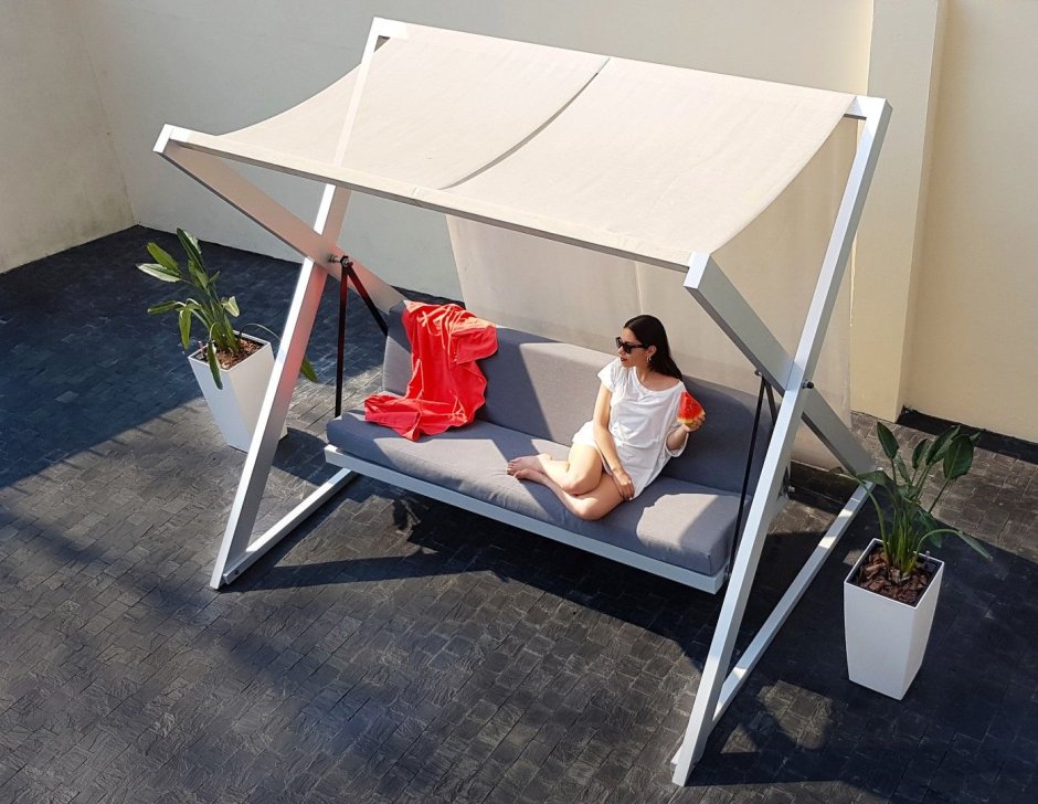 Кровать качеля лофт