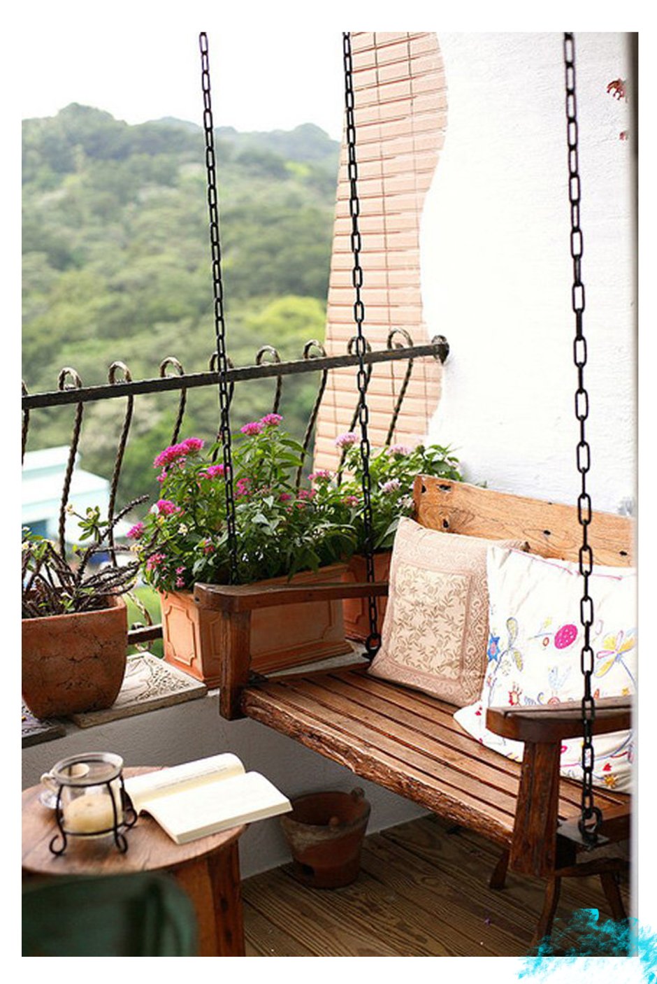 Красивый балкон