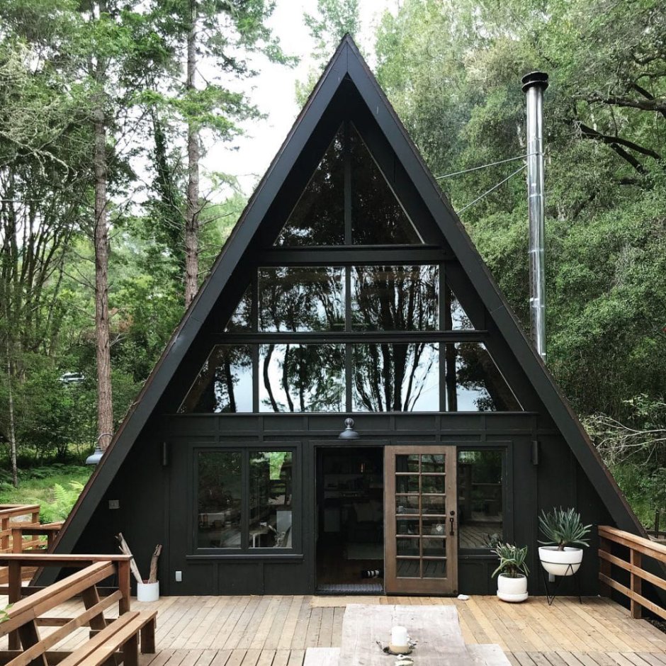 Дом шалаш a-frame