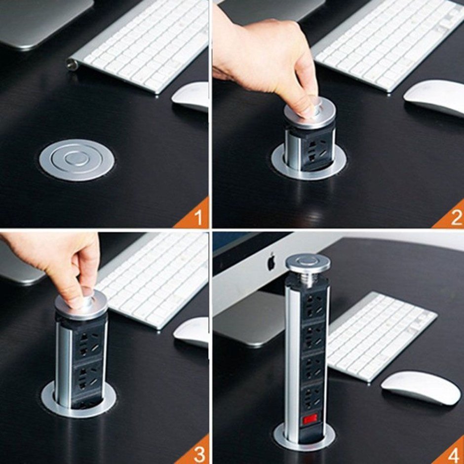 Заглушка для стола с USB