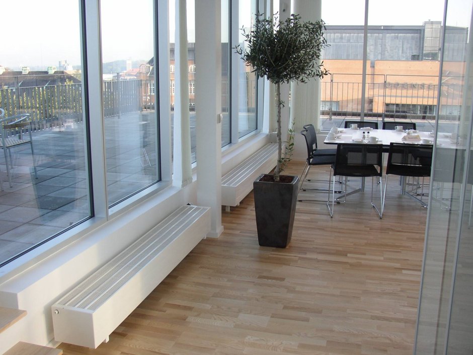 Батареи для панорамного остекления