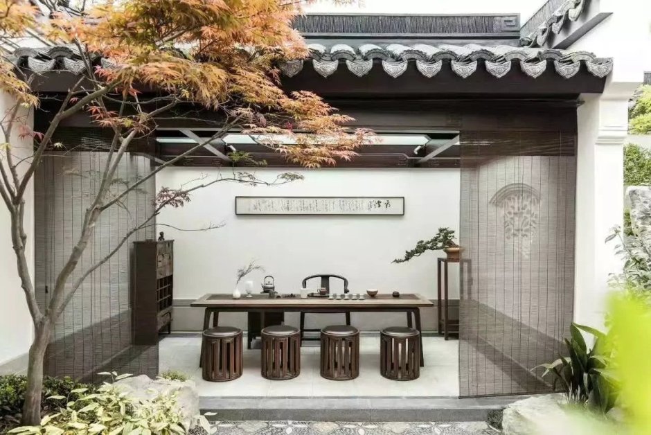 Чайный дом в японском стиле