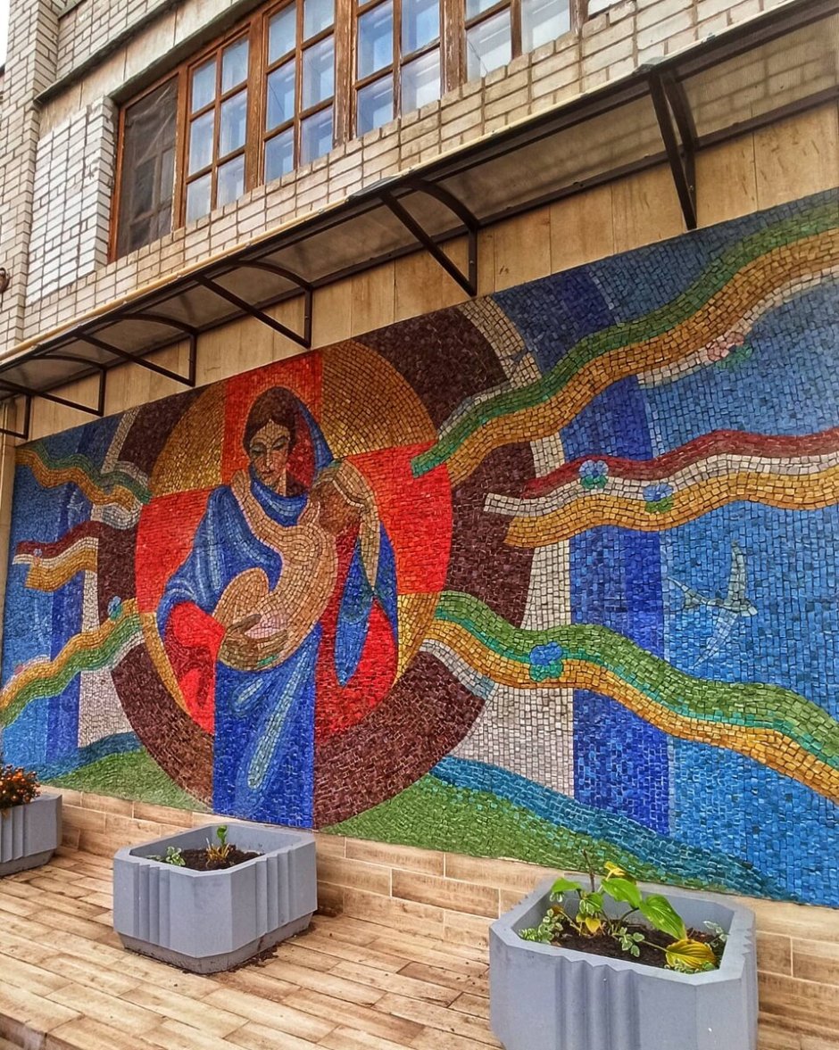 Монументальная мозаика Краснодара
