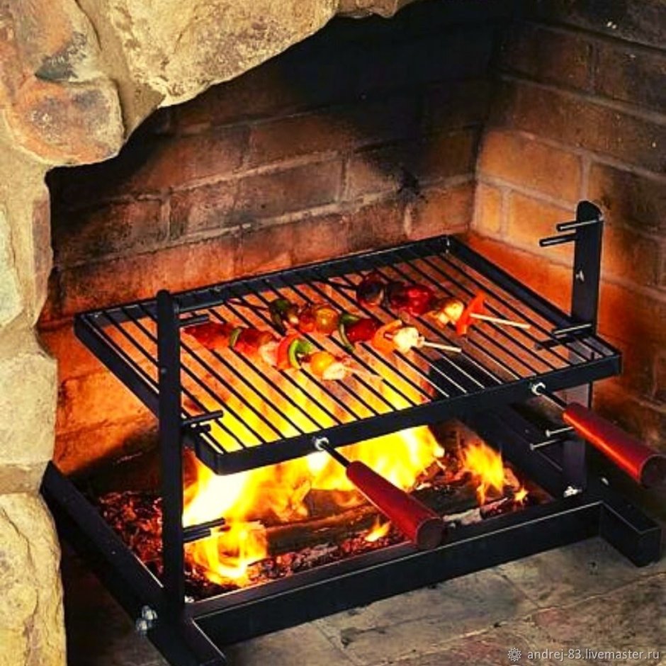 Решетка для шашлыка на печку