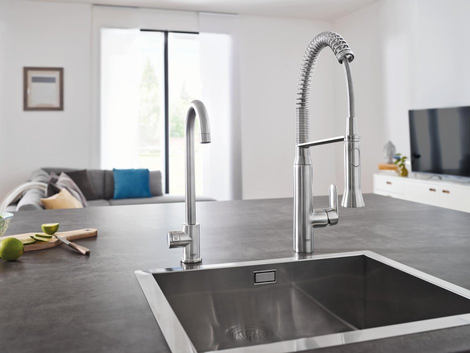 Смеситель для мойки Grohe "Grohe Blue",