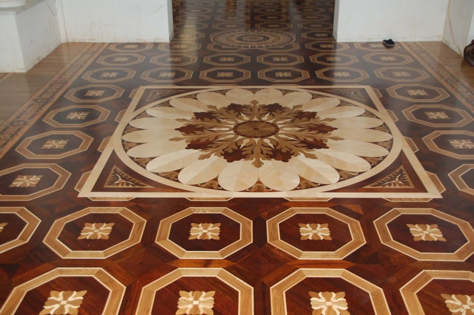 Художественный паркет Барокко