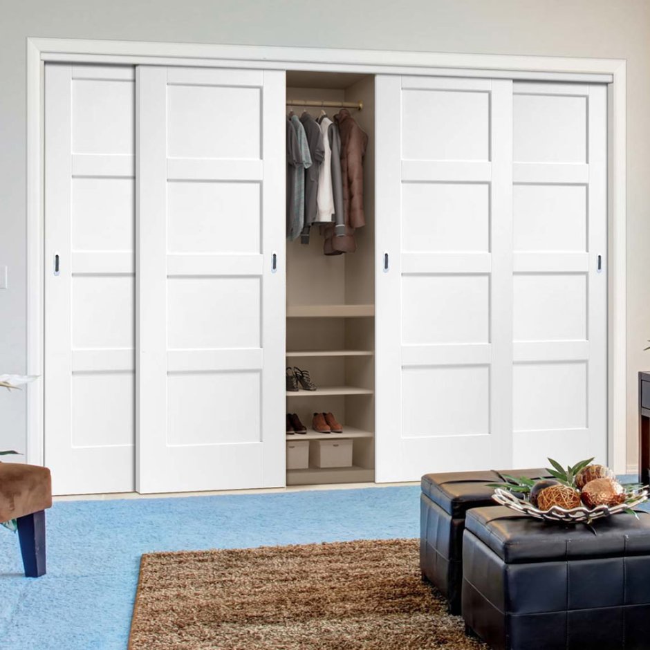 Built in Wardrobe White Shaker