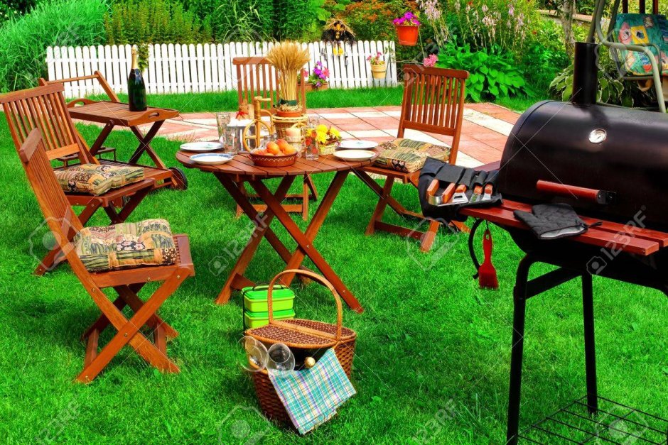 BBQ Backyard poster