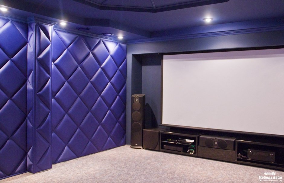 Звукоизоляционные панели для домашнего кинотеатра