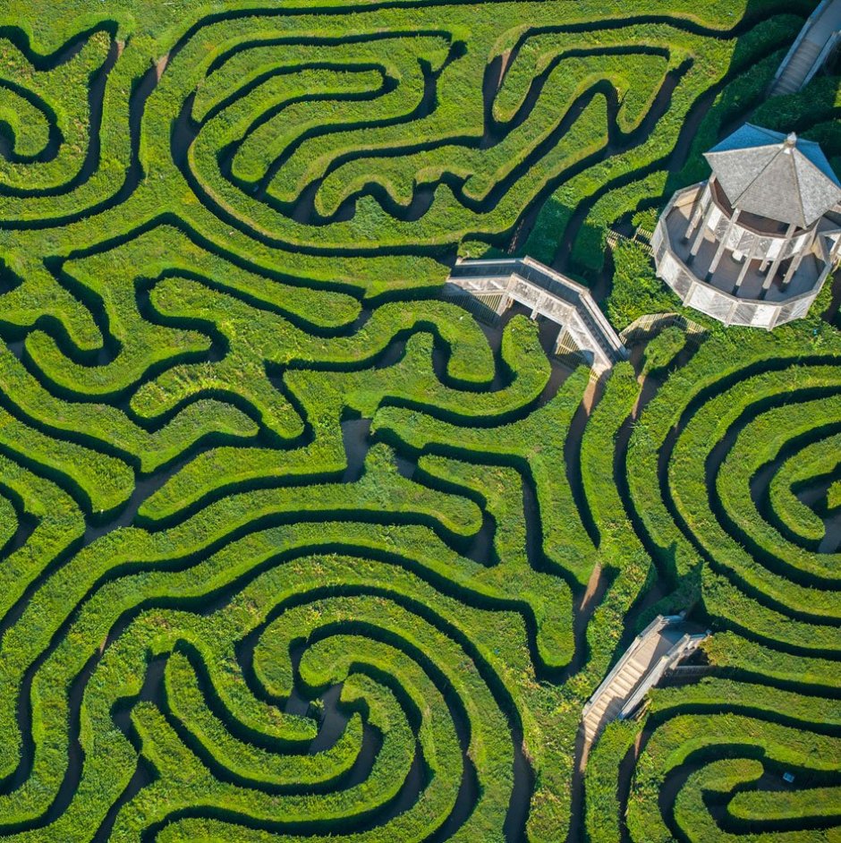 Лабиринт Лонглит (Longleat Hedge Maze), Англия, Великобритания