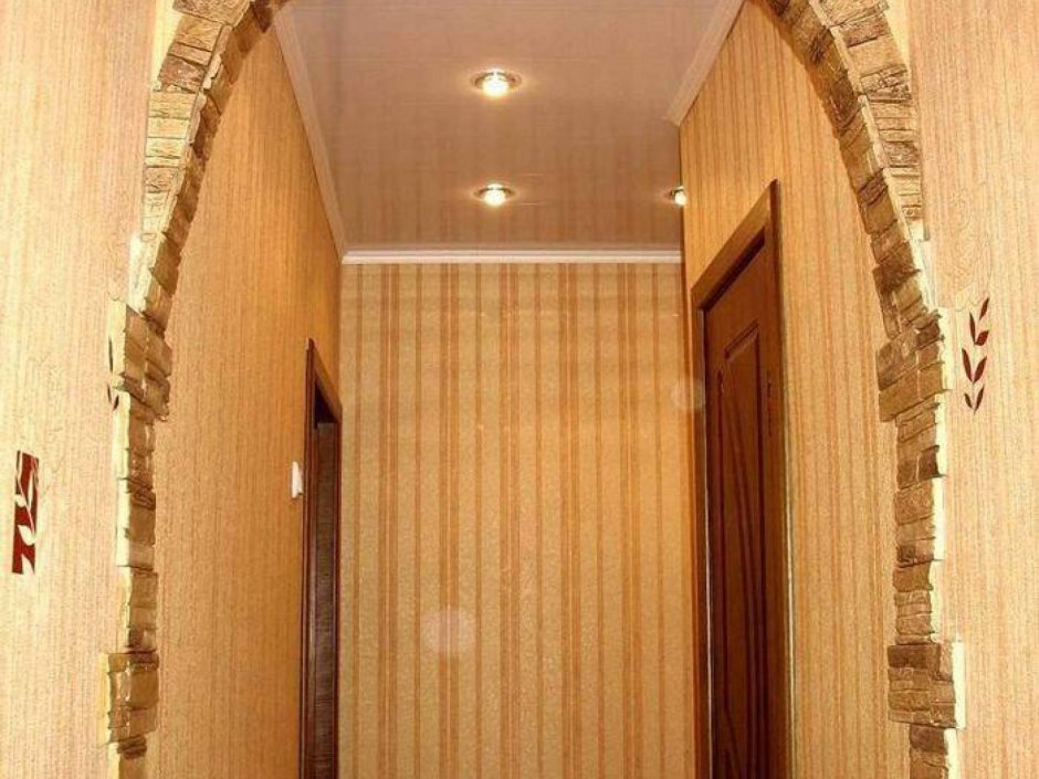 Отделка арки в квартире