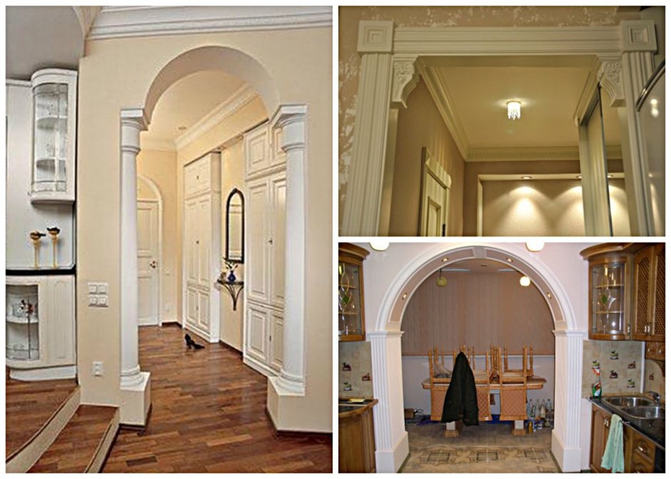 Арка лепнина