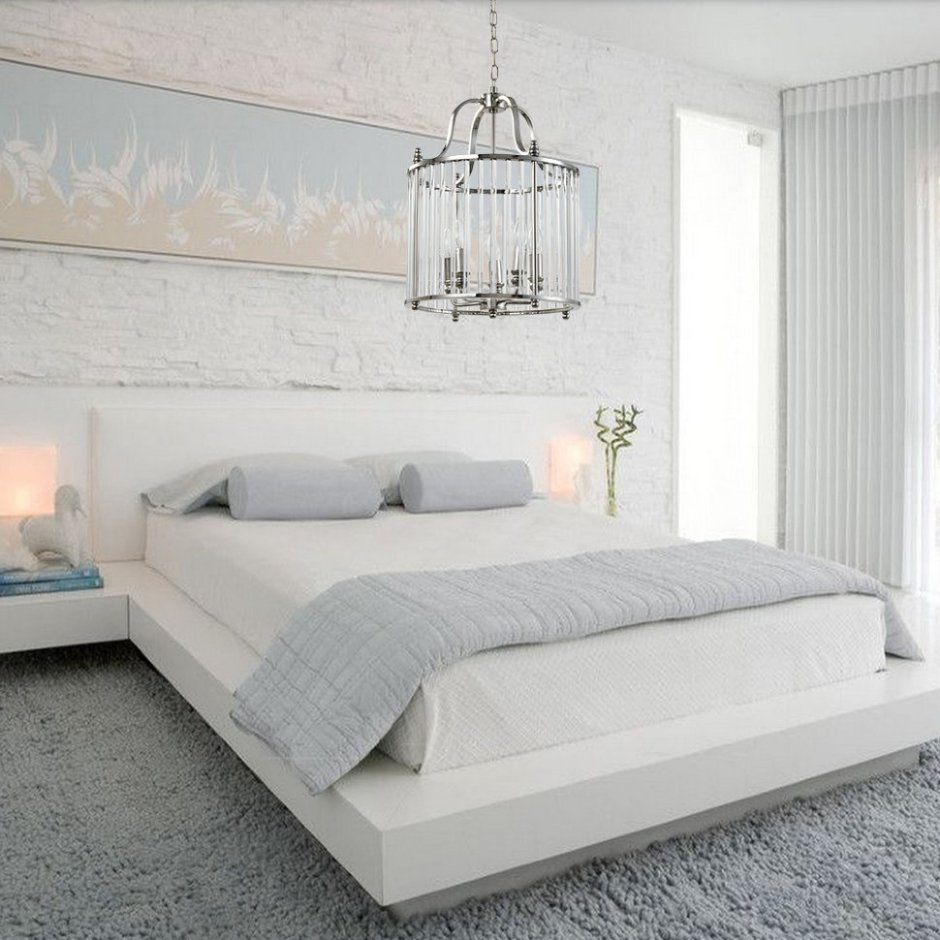 Подвесная люстра Lumien Hall Мартино lh3038/5p-b-NK-CL