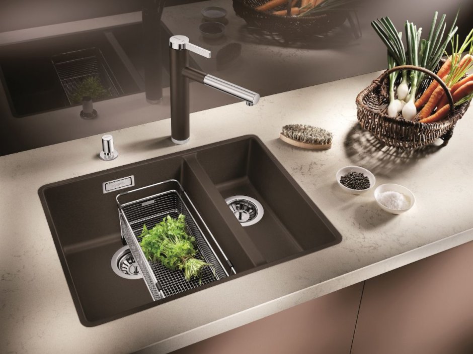 Blanco Subline 340/160-u Silgranit PURADUR