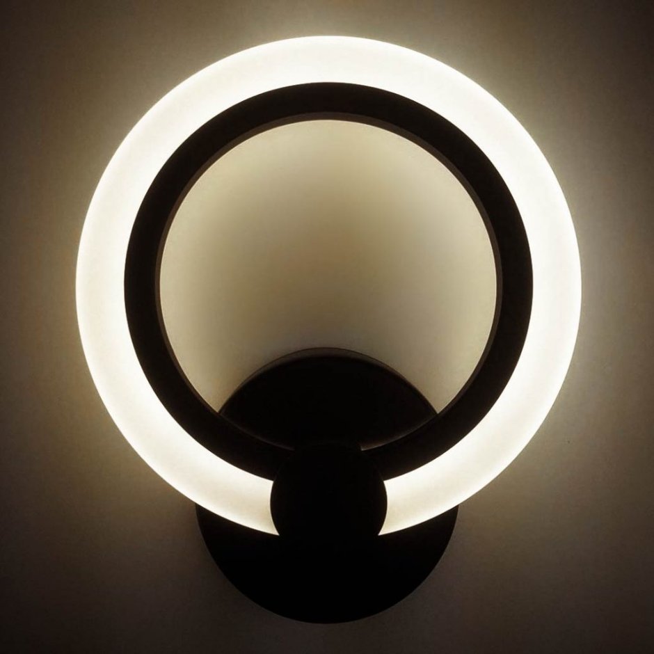 Настенный светильник светодиодный 10w Night Light 3000k, черный