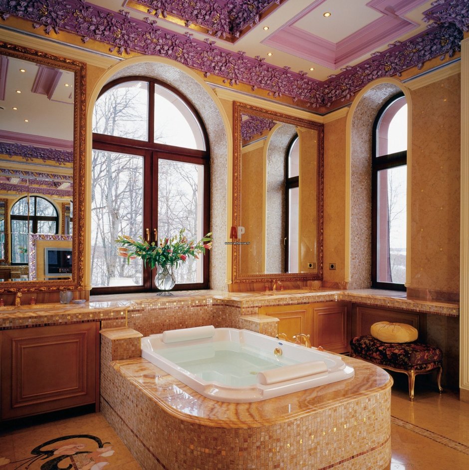 Шикарная ванная комната