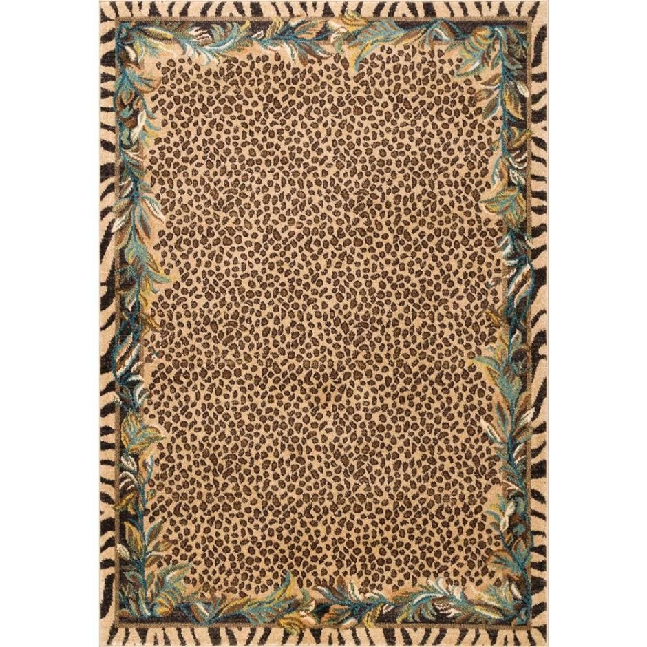 Американские ковры 60е леопард