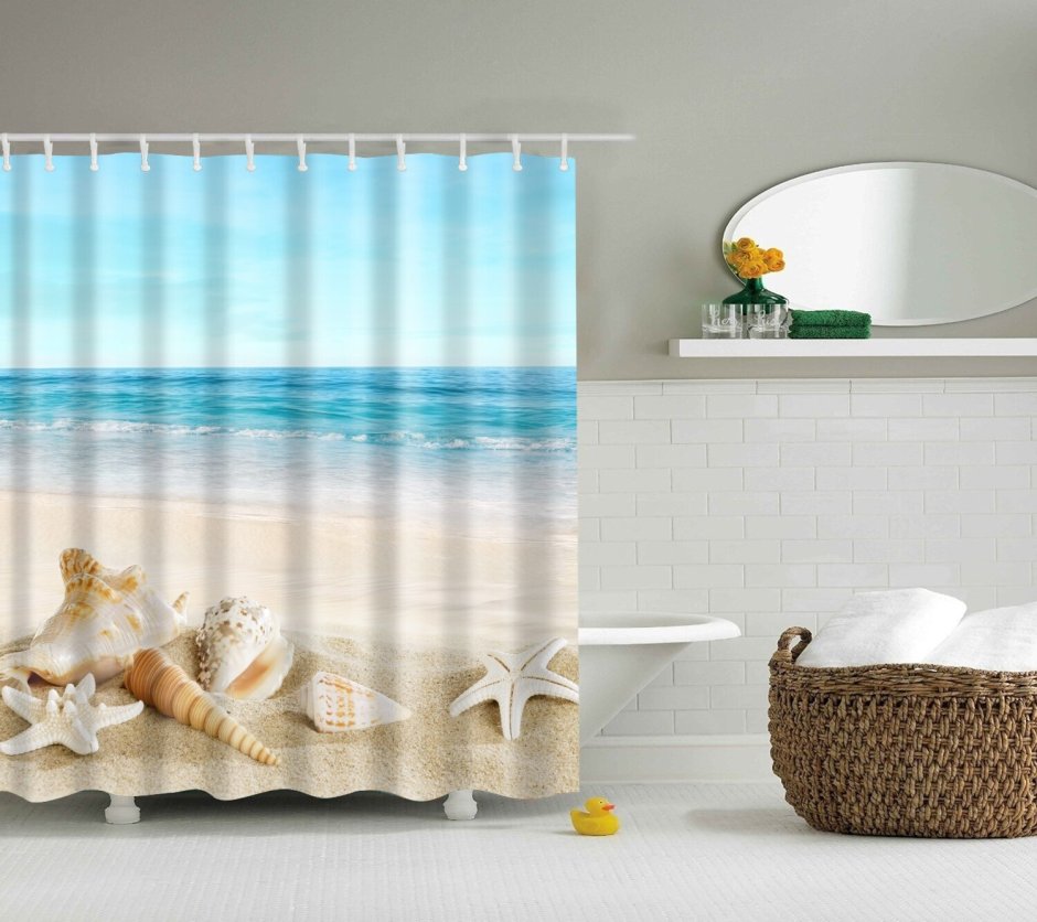 Штора для ванной комнаты «Shower Curtain» 3d