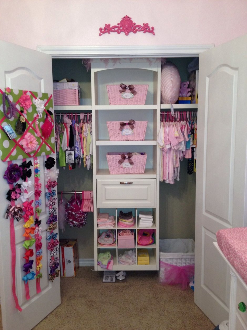 Шкаф гардероб для девочки