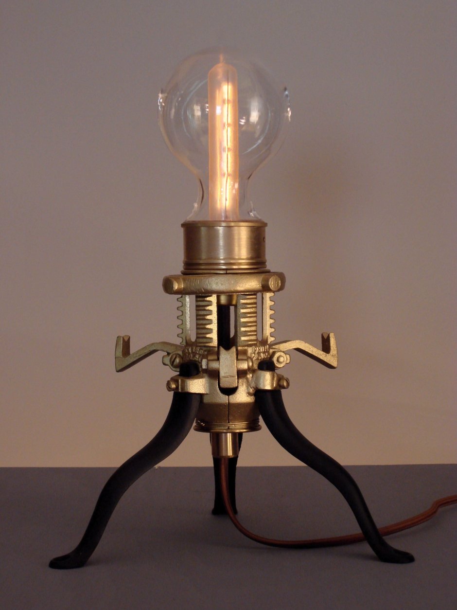 Steampunk Light, Art, лампа