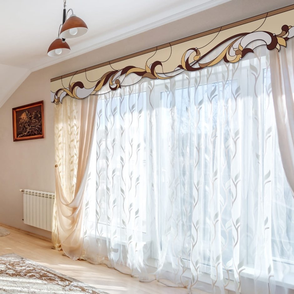 Красивая тюль в гостиную