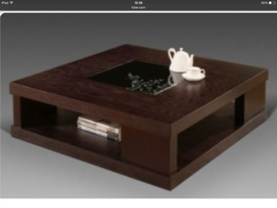 Журнальный стол Central Table Argos Black