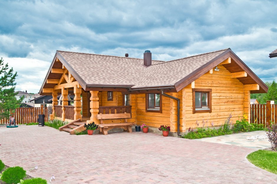 Баня из лафета под ключ