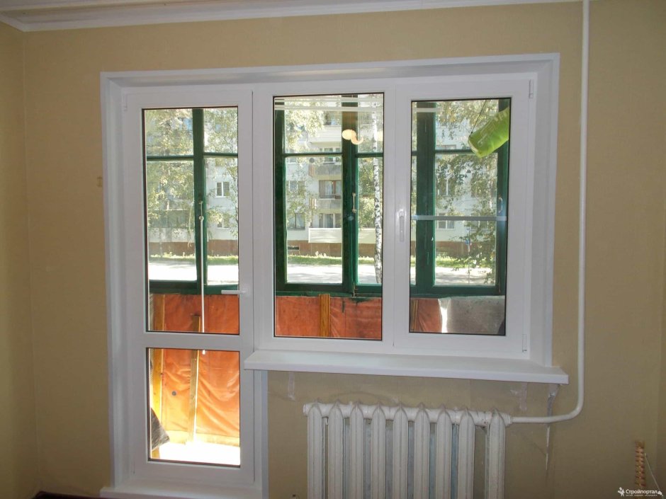 VEKA Softline 70 балконный блок